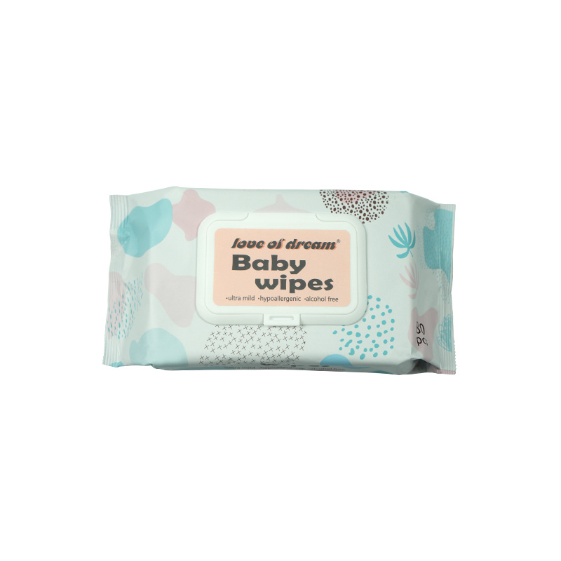 Factory Custom Biodegradable Baby Wet Wipes of New organic Bamboo Charcoal