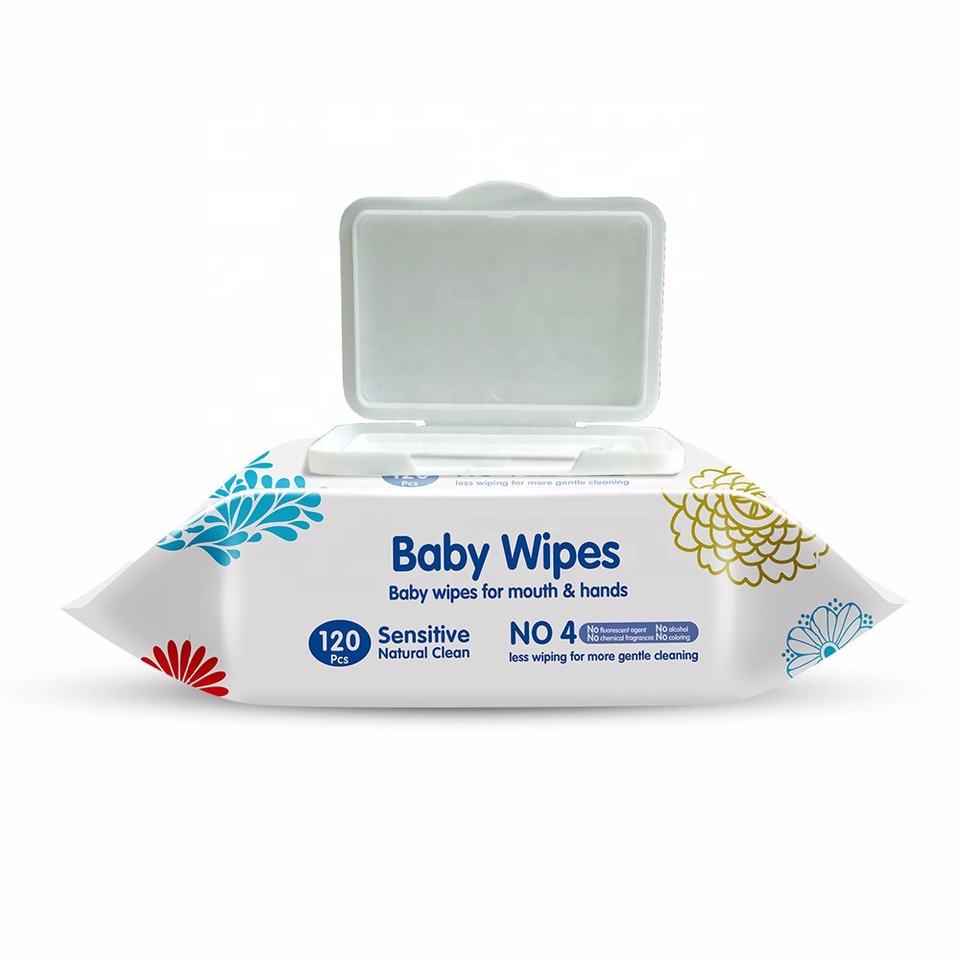 Hot Selling Super affordable 100pcs Wet Wipes for Baby Sensitive Wholesale 99 Water Mouth Hand Wet Wipes