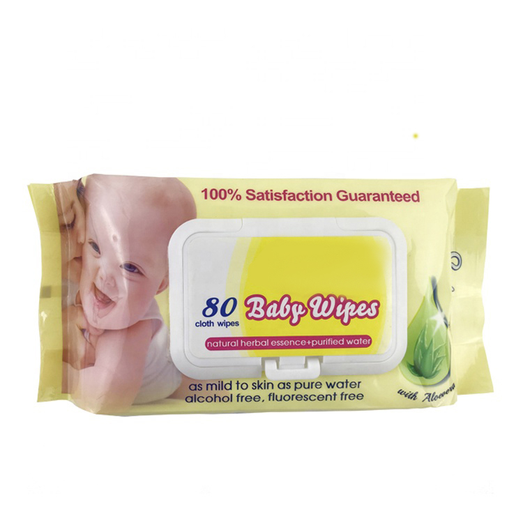 Hot sale different style baby organic wet wipes antibacterial