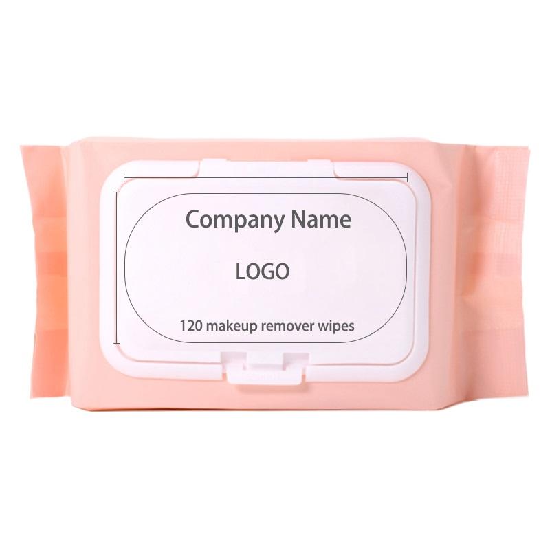 OEM Organic Cleansing Make Up Removing Private Label Facial Cleanser Makeup Remover Wet Wipes Make-up Removal Wipes