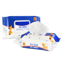 OEM Service Pet Grooming Wet Wipes With Low Price Pet Cleaning Wet Tissues